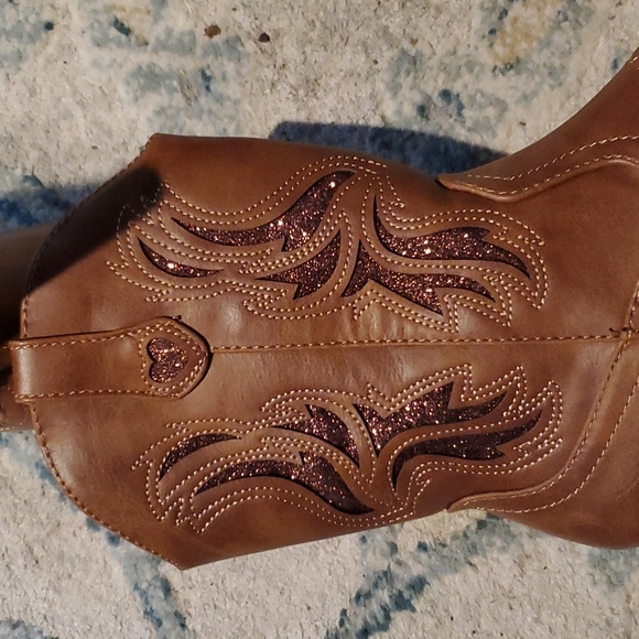 SANCHEE Cowgirl Boots Size 3 - Picture 4 of 6